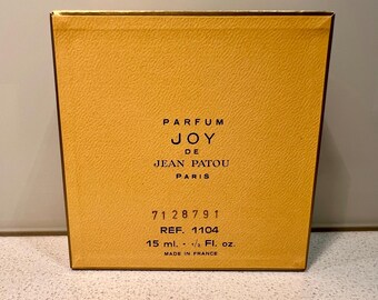 Rare Vintage 1978 Jean Patou Joy 15 Ml Parfum Perfume Sealed