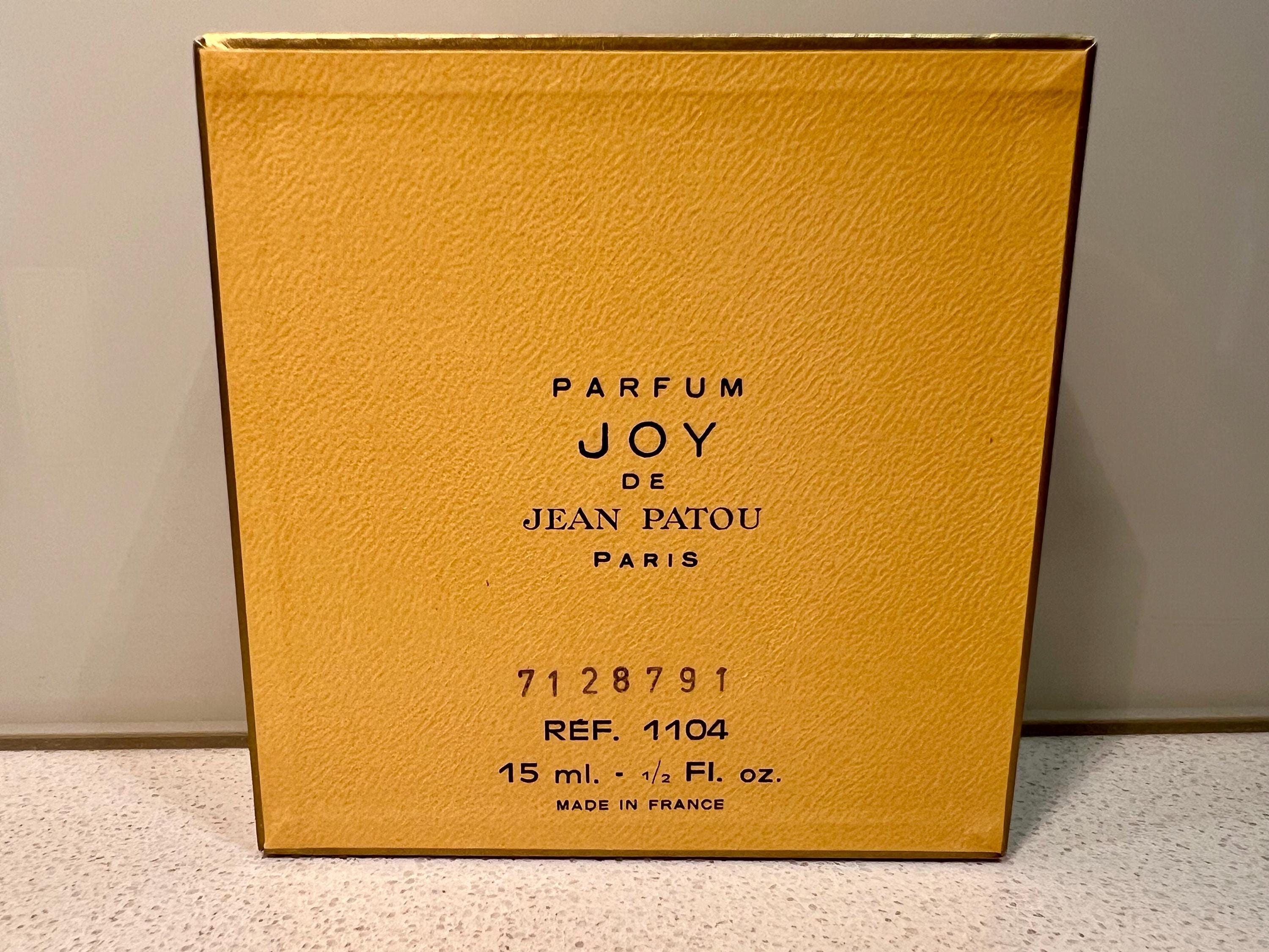 Rare Vintage 1978 Jean Patou Joy 15 Ml Parfum Perfume Sealed