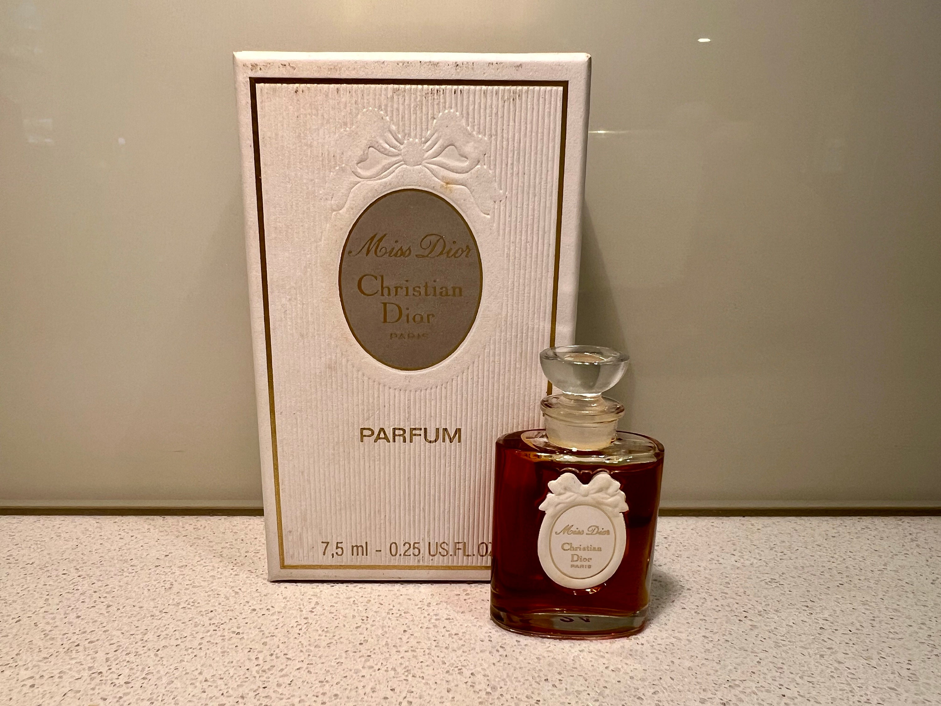 Vintage 1970s Christian Dior Miss Dior 7.5 Ml Parfum Perfume - Etsy