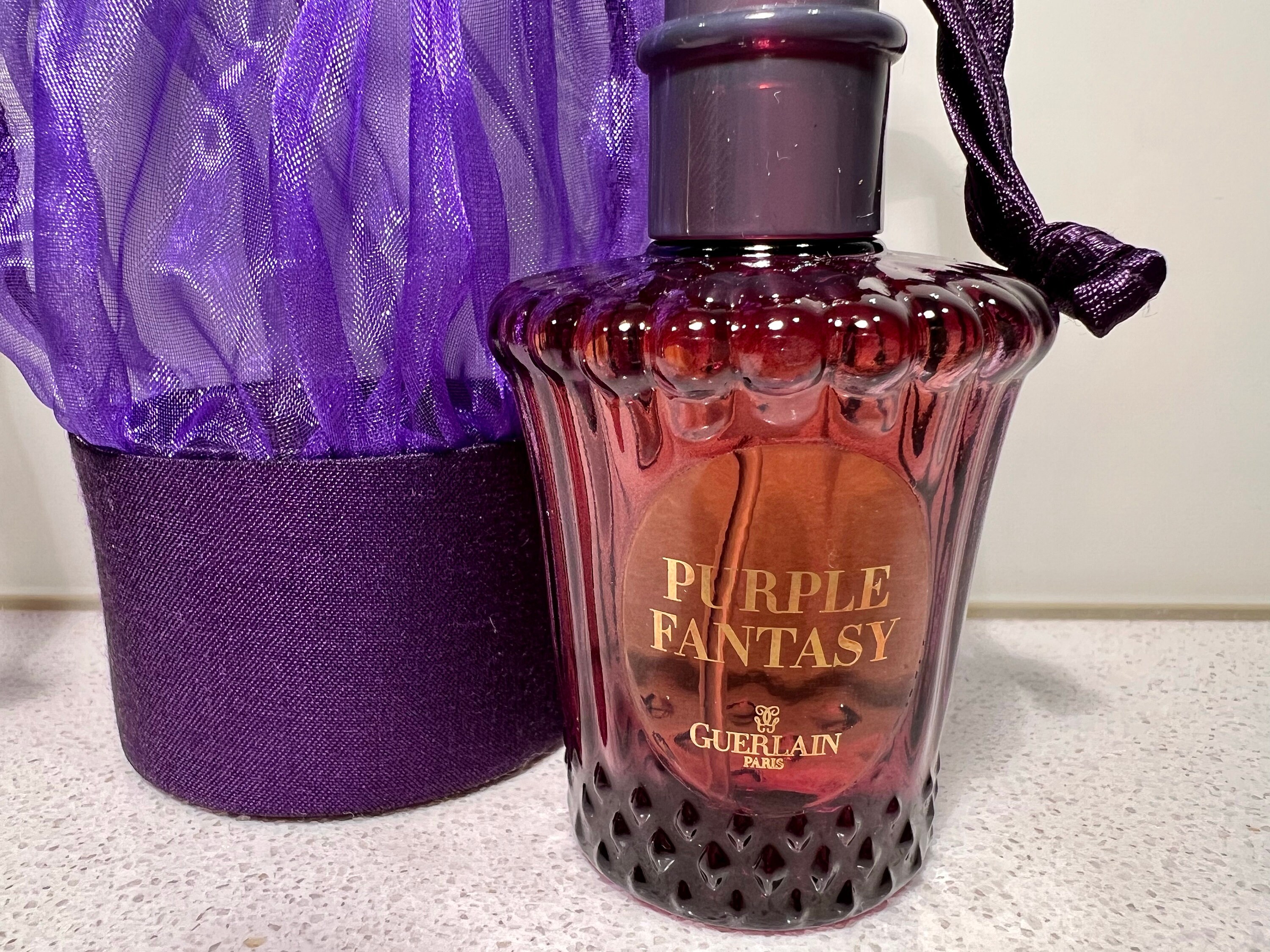 Vintage Guerlain Purple Fantasy 30 Ml EDT Perfume. Discontinued