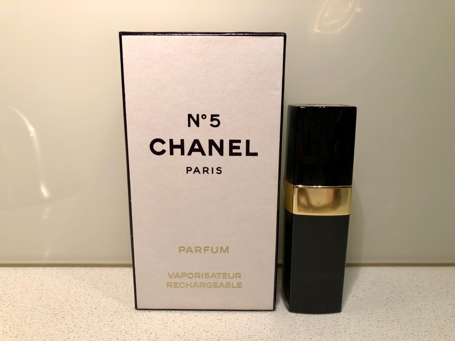 Vintage 1980s Chanel No 5 15 ml Parfum rechargeable