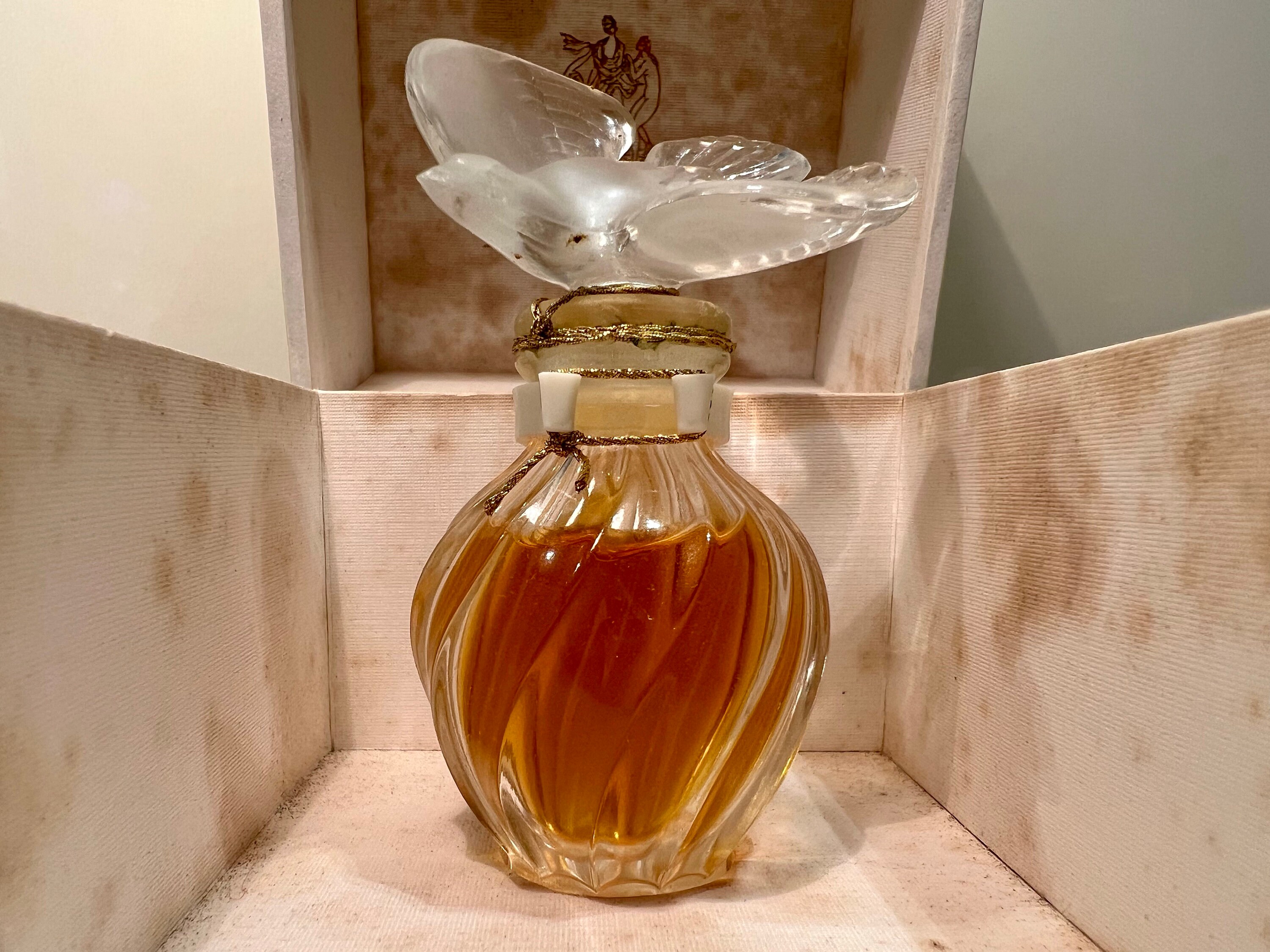 Vintage 1980s Nina Ricci L' Air Du Temps 15 Ml Parfum Perfume