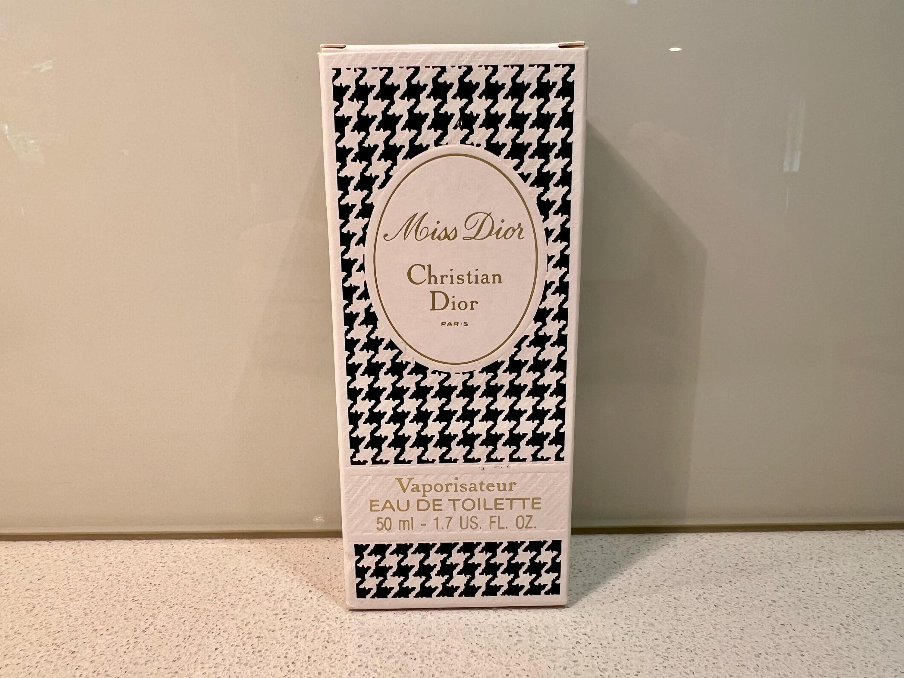Vintage 1980s Christian Dior Miss Dior 50 Ml EDT Perfume