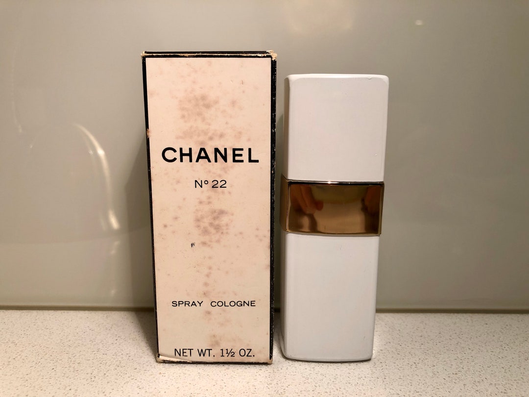 Extremely Rare Vintage 1970s Chanel No 22 45 Ml EDC Perfume - Etsy