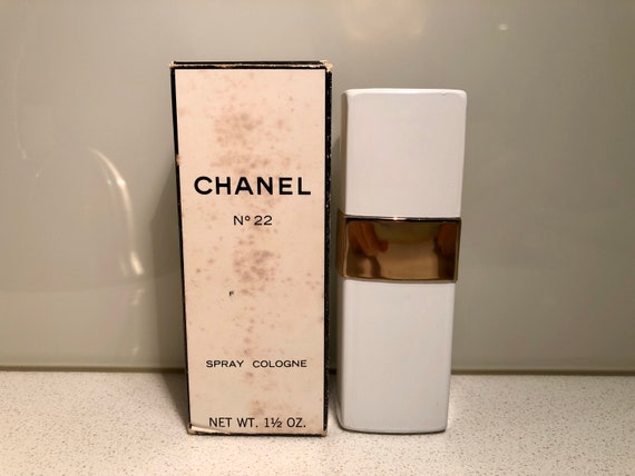 Extremely Rare Vintage 1970s Chanel No 22 45 Ml EDC Perfume - Etsy