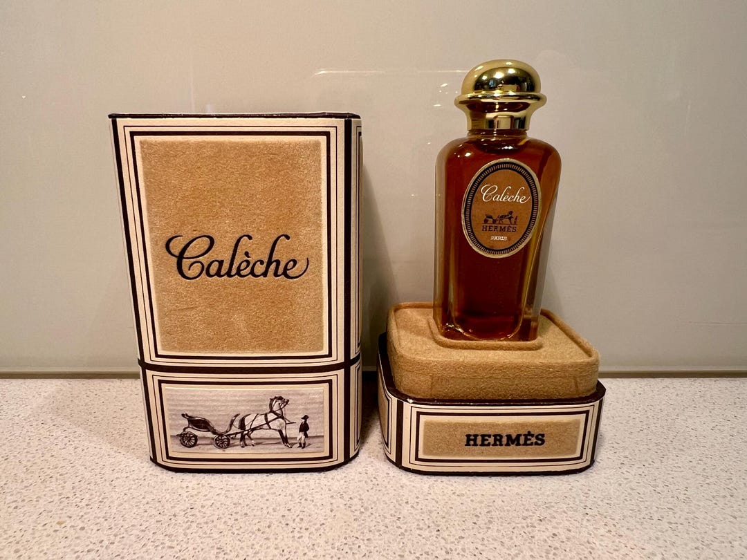 HERMES Calèche パルファム 15ml &トワレ50 & 30ml Vintage 1970s Hermes Caleche 15 Ml Parfum Perfume - Etsy