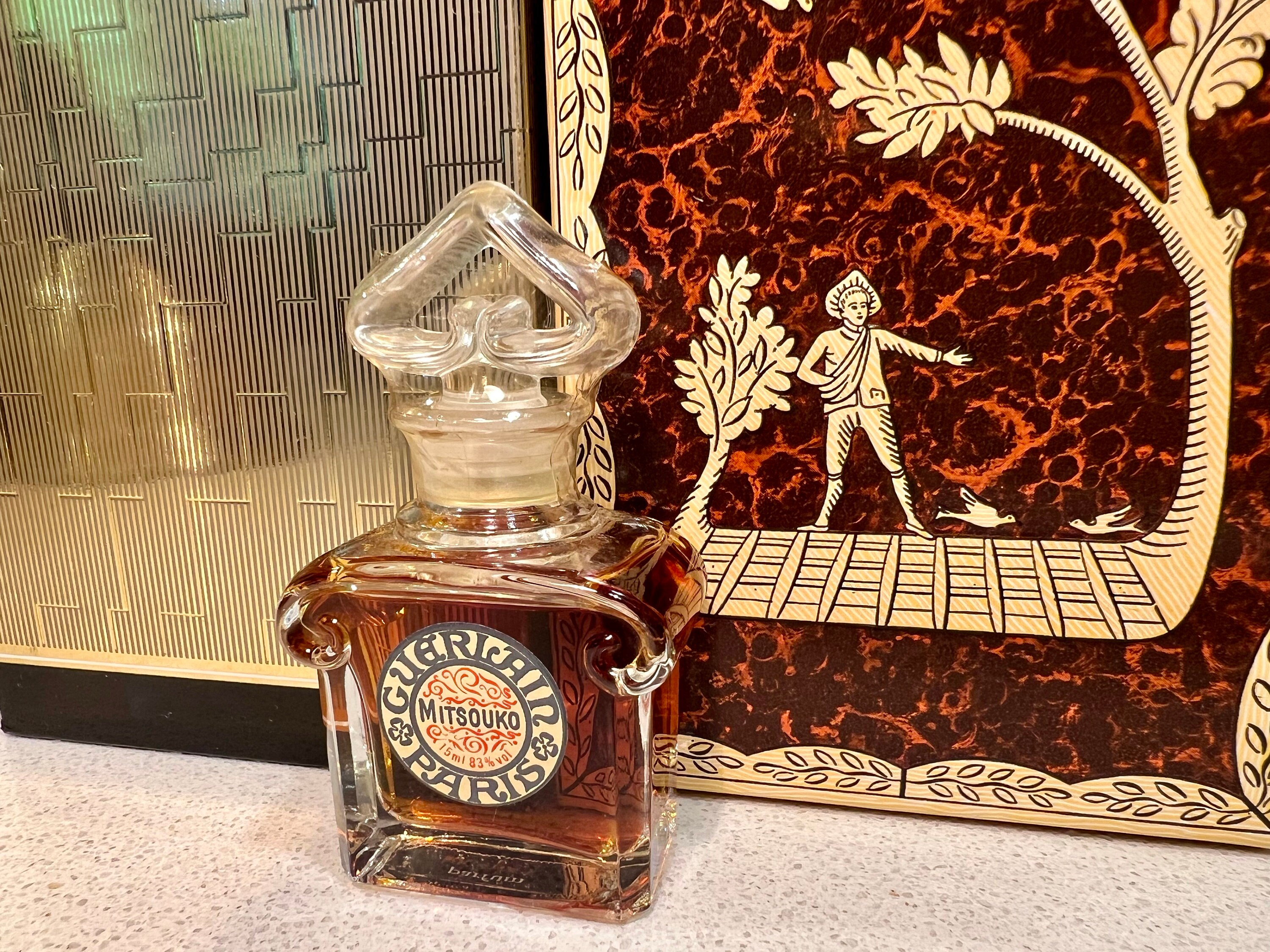 Vintage 1985 Guerlain Mitsouko 15 Ml Parfum Perfume Sealed Bottle