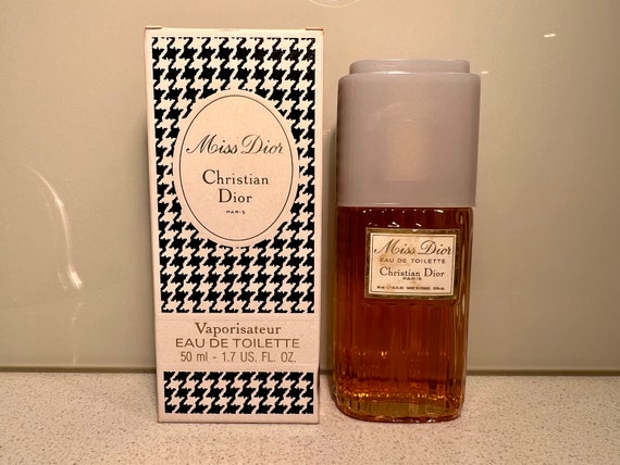 Vintage 1980s Christian Dior Miss Dior 50 Ml EDT Perfume