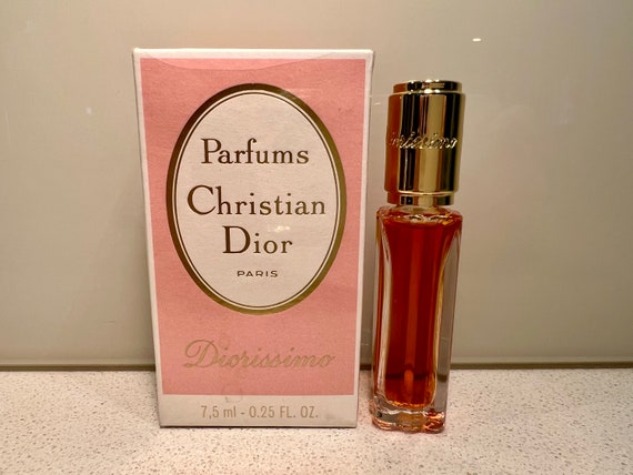Vintage 1970s Christian Dior Diorissimo 7.5 Ml Parfum Perfume - Etsy