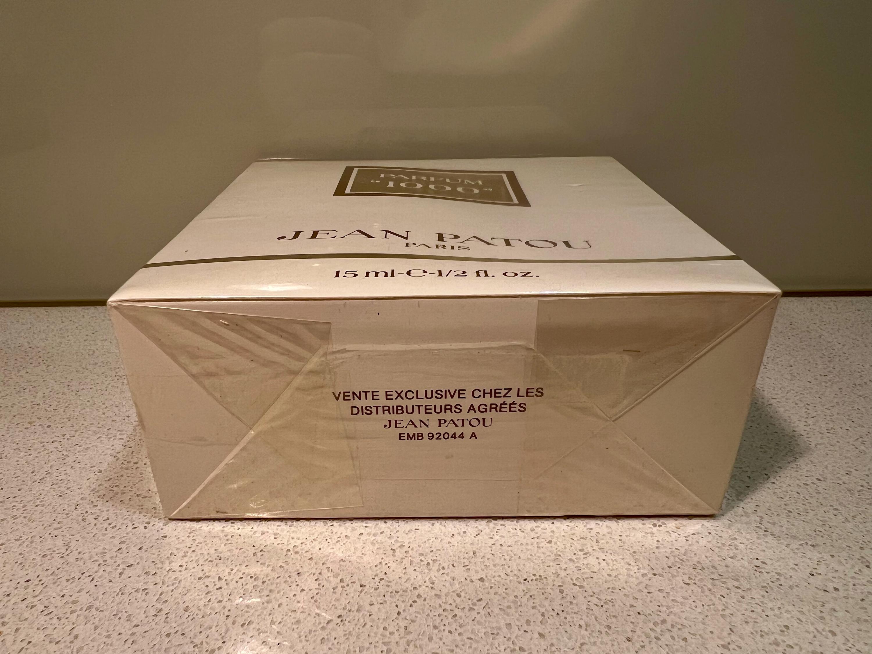 Rare Vintage 1984 Jean Patou 1000 15 Ml Parfum Perfume Sealed