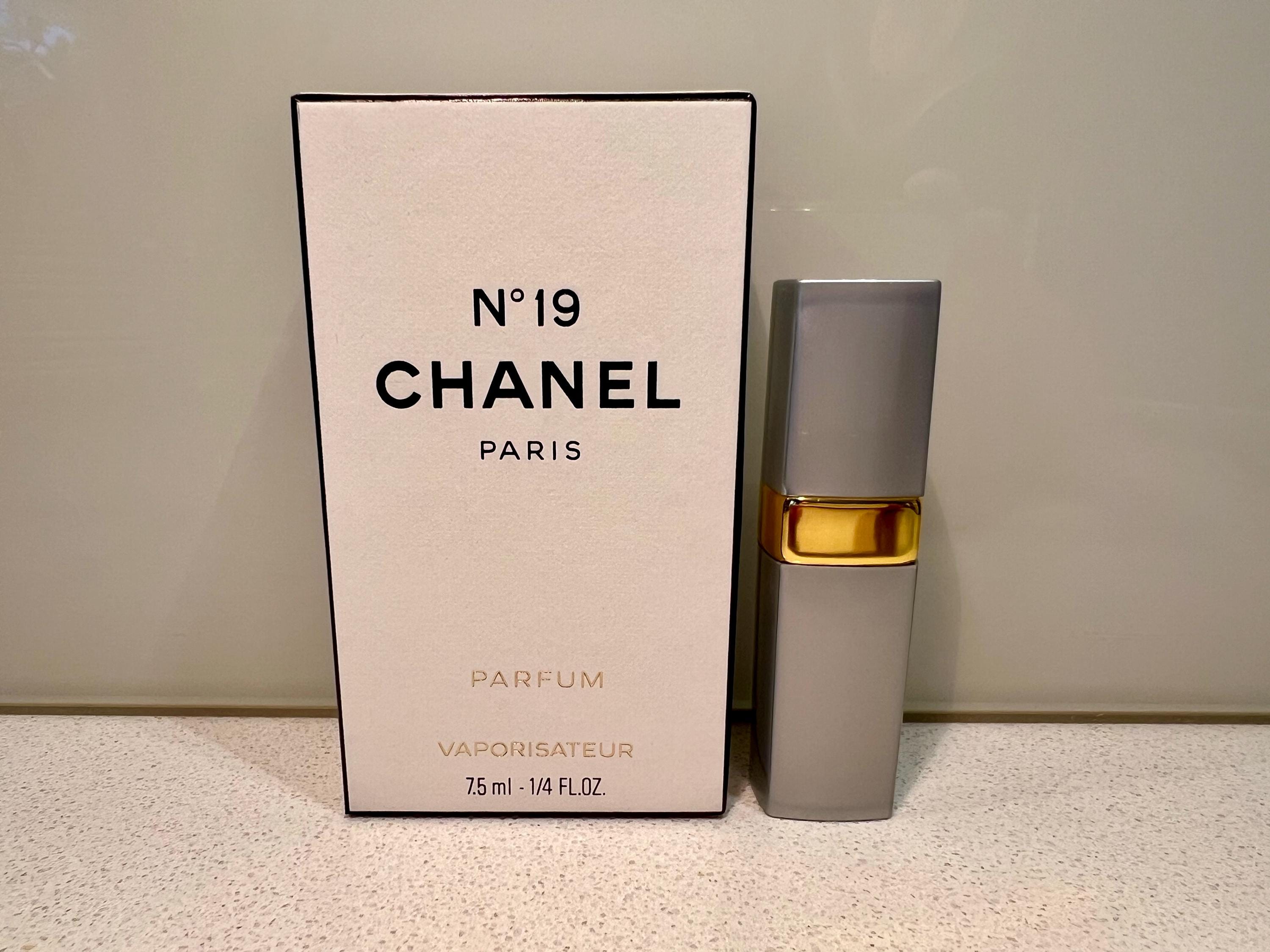 Vintage 1980s Chanel No 19 7.5 Ml Parfum Perfume - Etsy