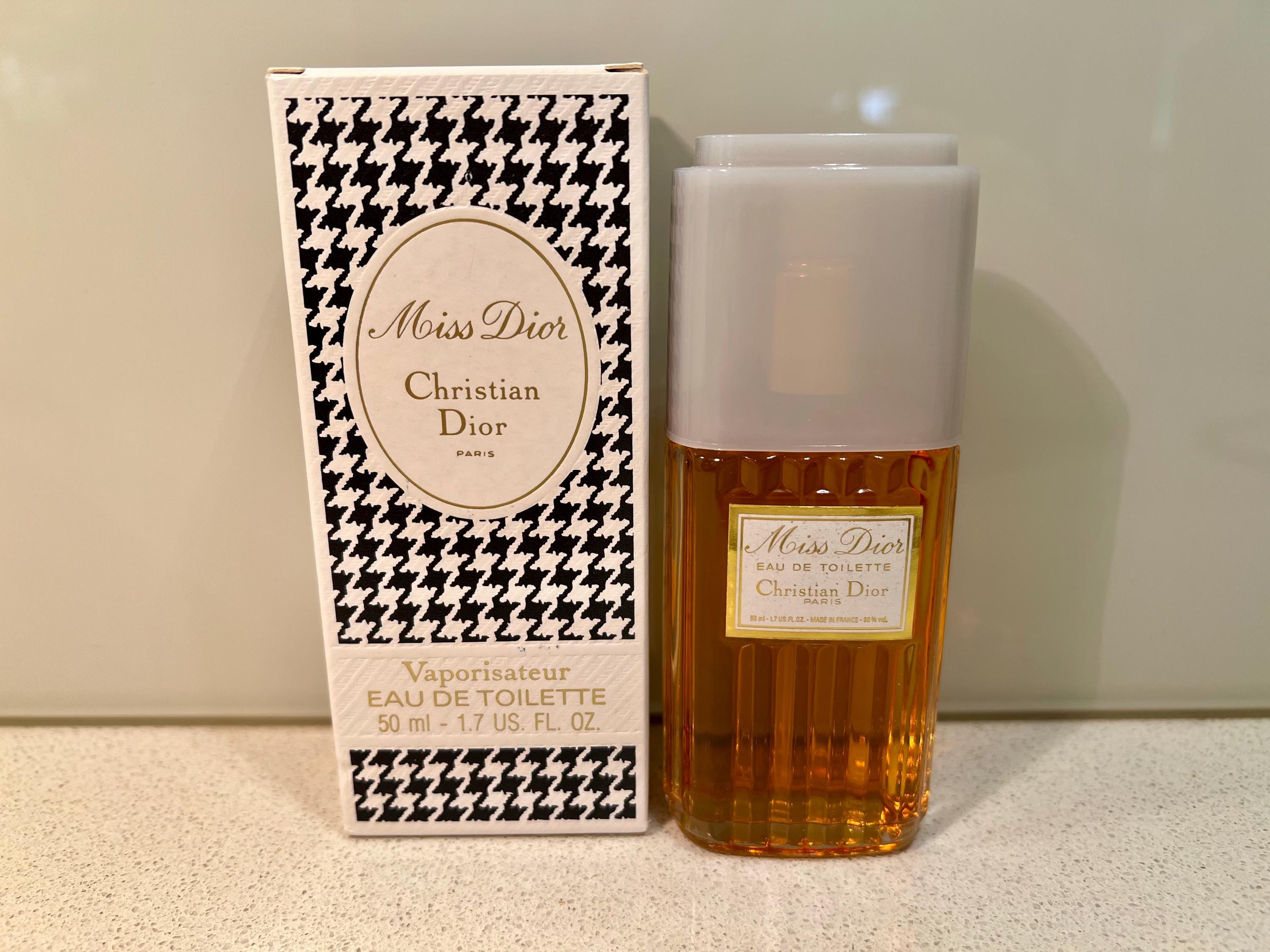 Vintage 1980s Christian Dior Miss Dior 50 Ml EDT Perfume