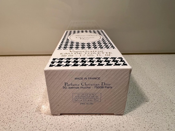 Vintage 1980s Christian Dior Miss Dior 50 Ml EDT Perfume