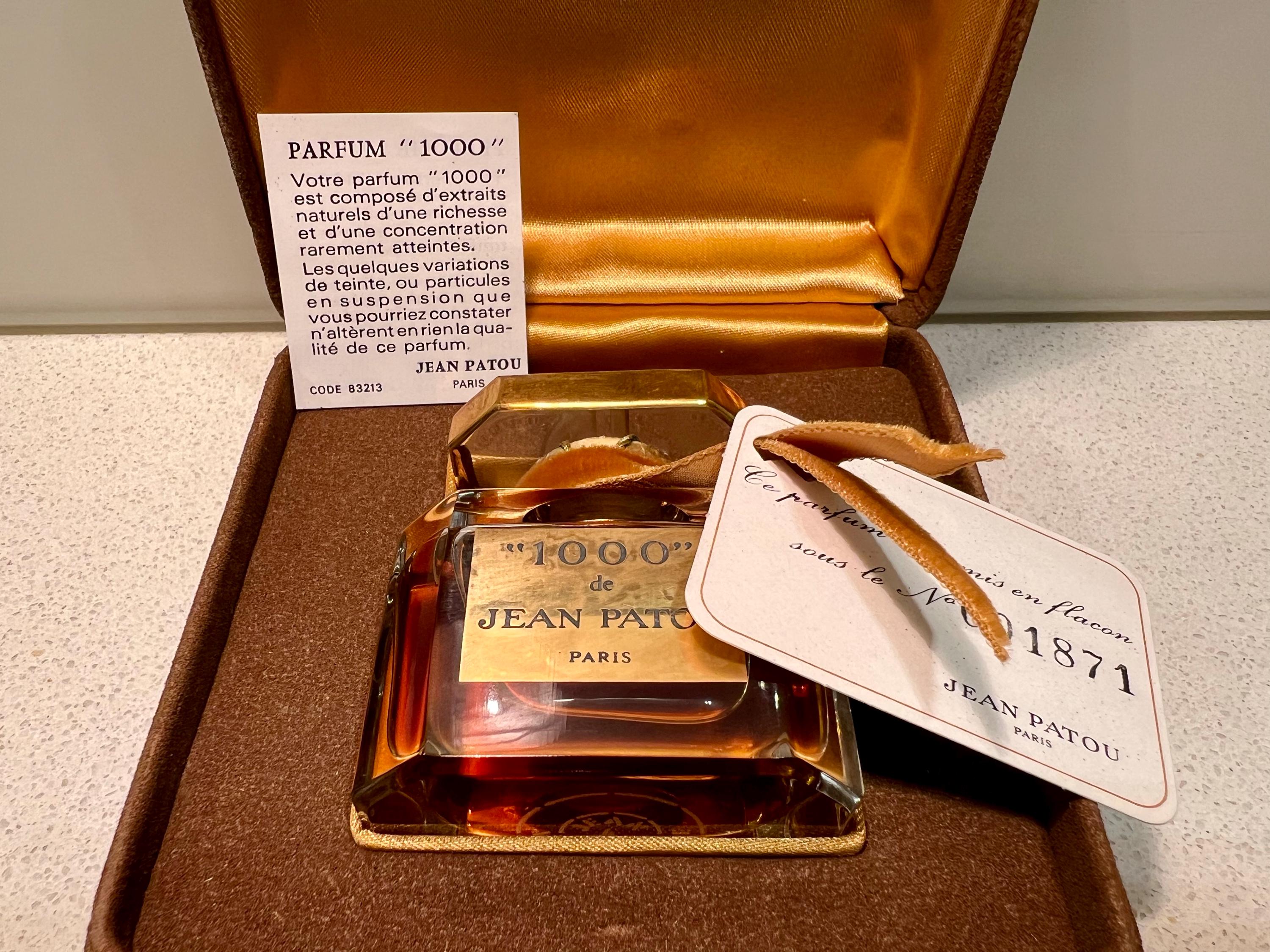 Rare Vintage 1984 Jean Patou 1000 15 Ml Parfum Perfume Sealed