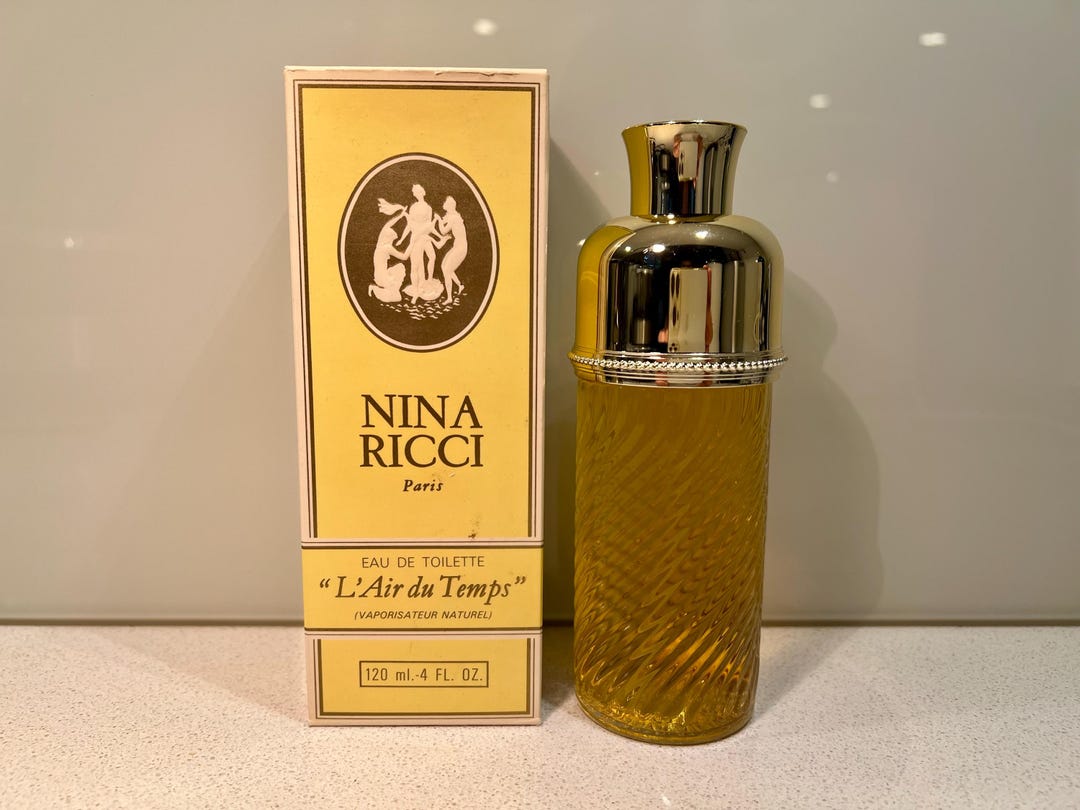 Vintage 1980s Nina Ricci L' Air Du Temps 120 Ml EDT Perfume - Etsy