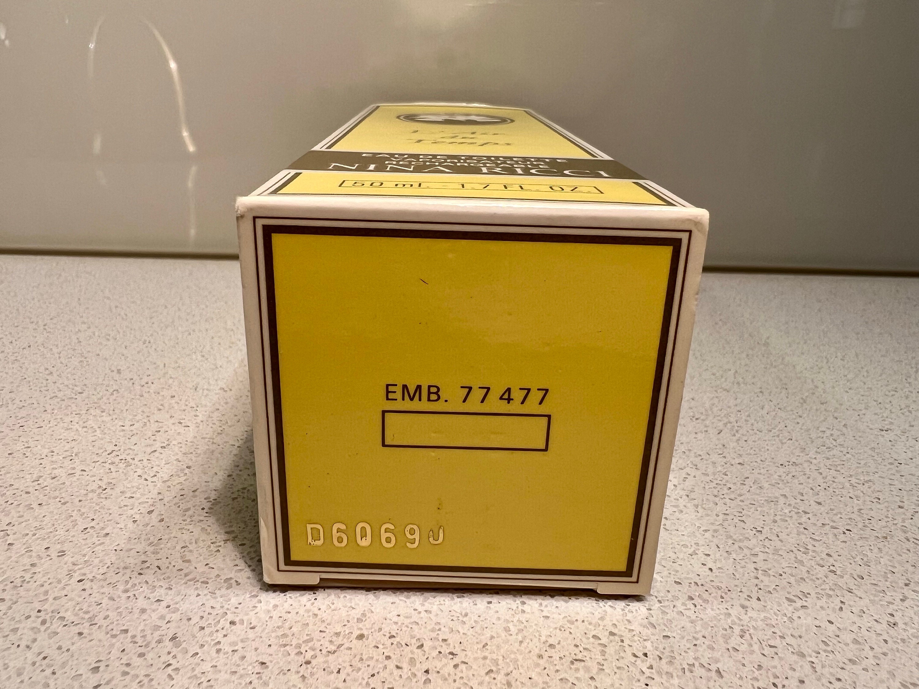Vintage 1980s Nina Ricci L' Air Du Temps 50 Ml EDT Perfume - Etsy