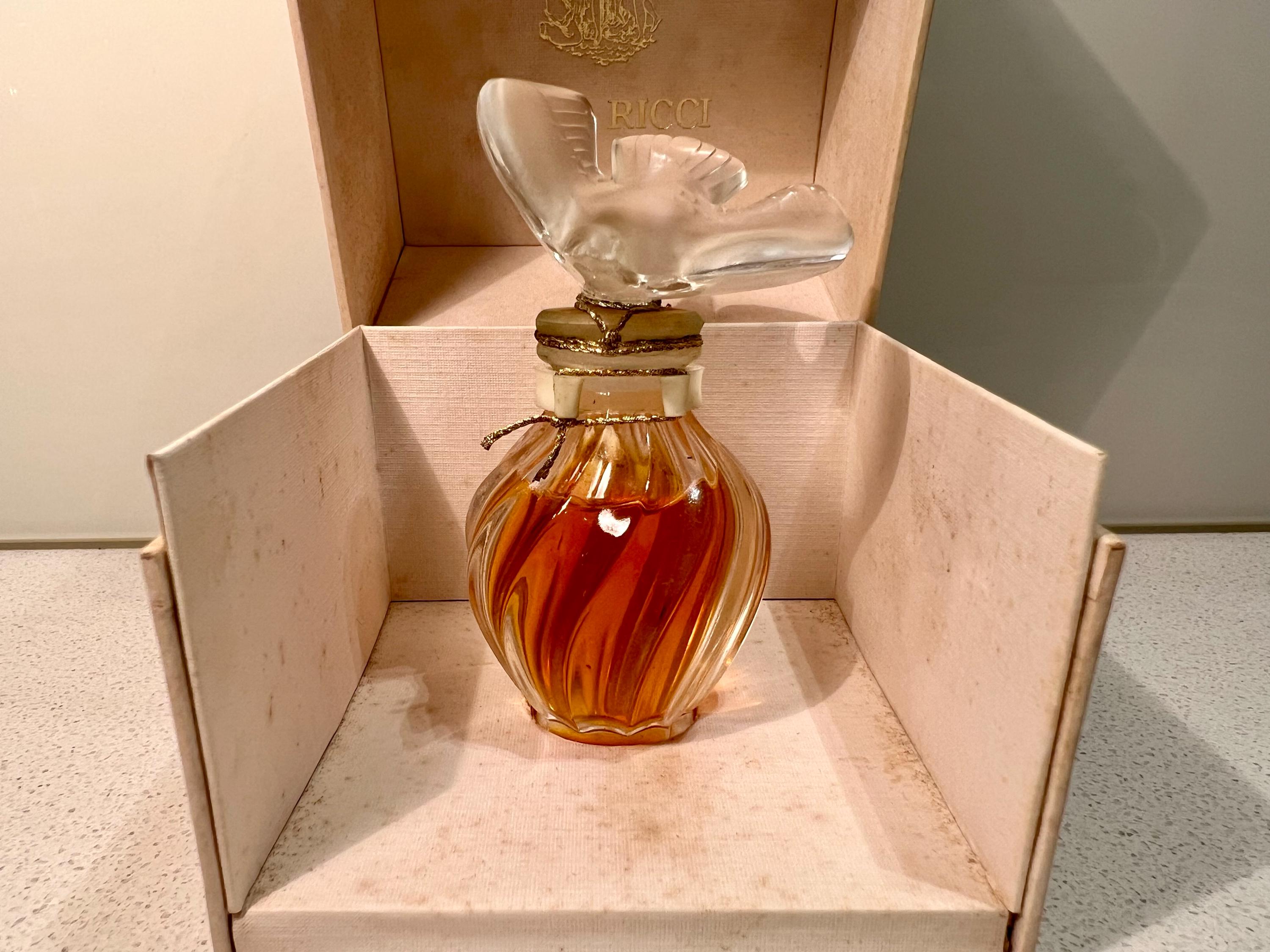 Vintage 1980s Nina Ricci L' Air Du Temps 15 Ml Parfum Perfume