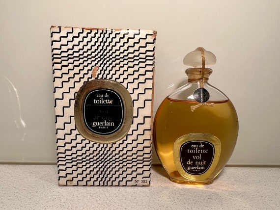 Rare Vintage 1970s Guerlain Vol De Nuit 50 Ml EDT Perfume Sealed