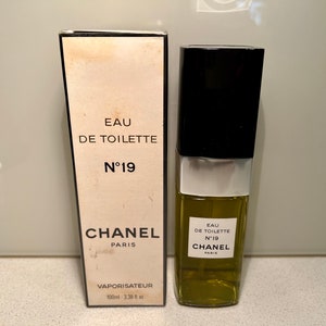 Vintage 1980s Chanel No 19 100 ml EDT perfume
