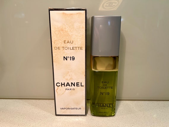 Vintage 1980s Chanel No 19 100 Ml EDT Perfume - Etsy