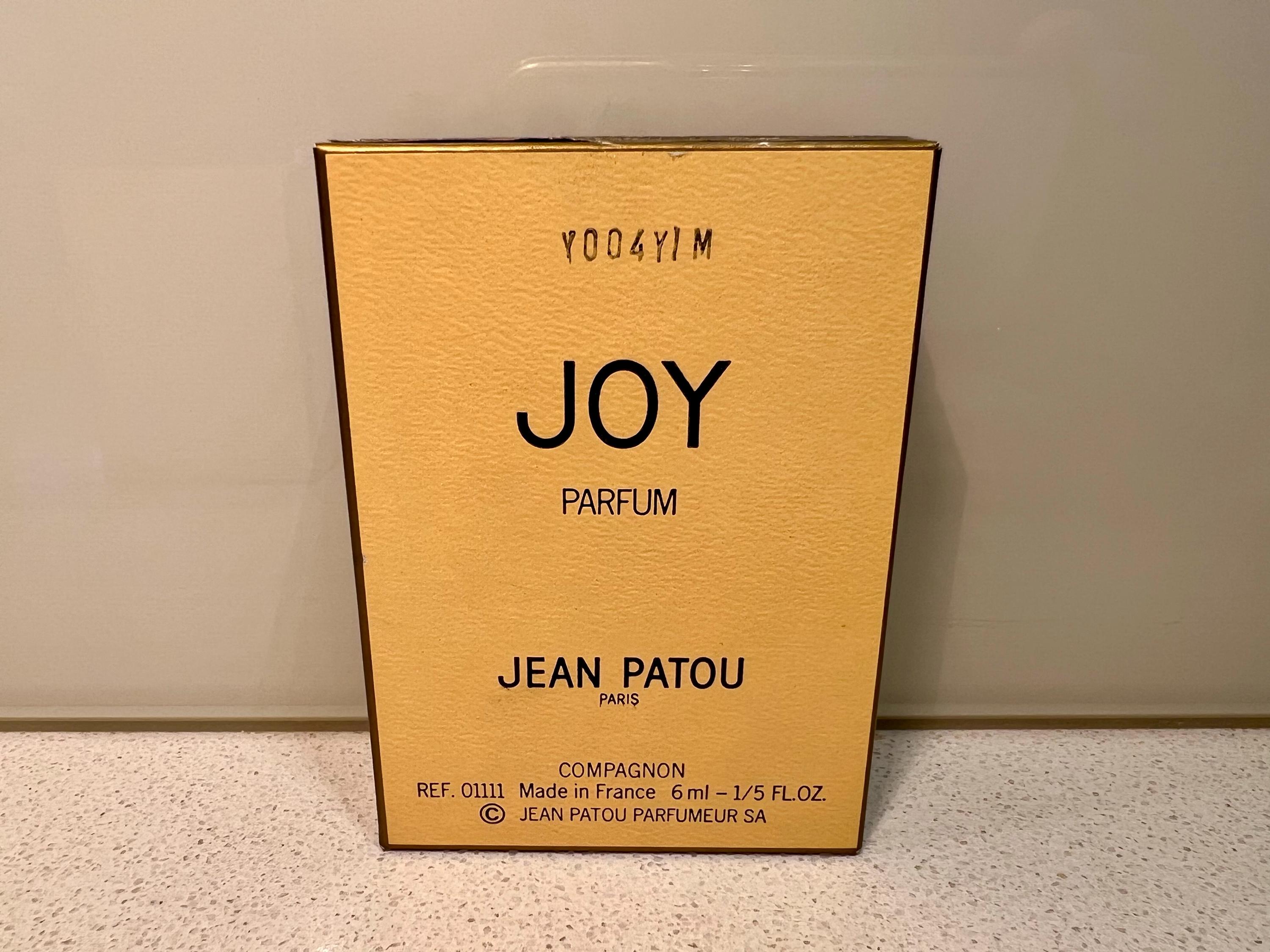 Vintage 1987 Jean Patou Joy 6 Ml Parfum Perfume - Etsy