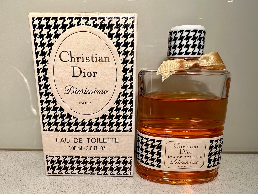 Vintage 1970s Christian Dior Diorissimo 108 Ml EDT Perfume Rare