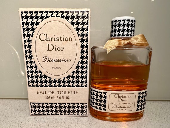Vintage 1970s Christian Dior Diorissimo 108 Ml EDT Perfume Rare