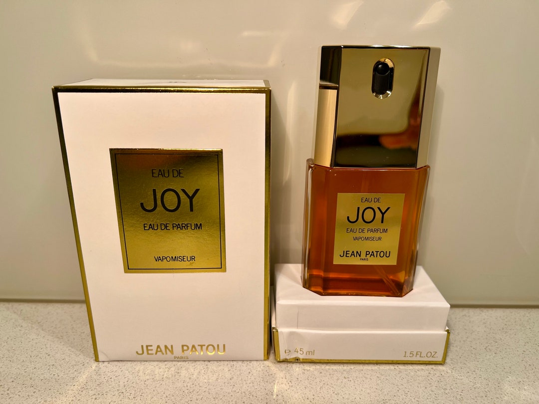 JEAN PATOU EAU DE JOY 45ml 香水 Vintage 1986 Jean Patou Eau De Joy 45 Ml EDP Perfume - Etsy