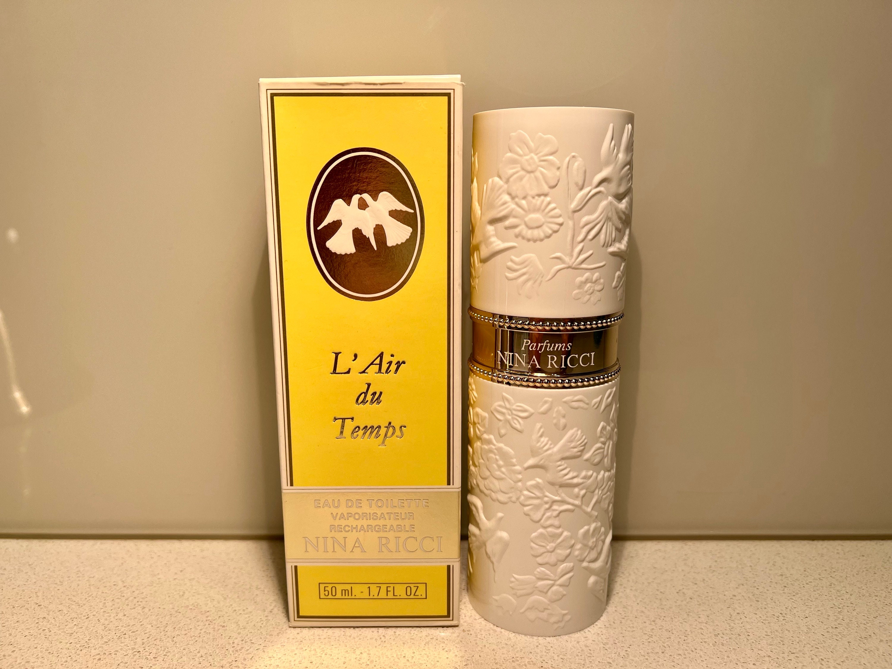 Vintage 1980s Nina Ricci L' Air Du Temps 50 Ml EDT Perfume - Etsy