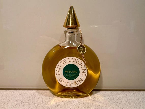 Vintage 1980s Guerlain Mitsouko 50 Ml EDC Perfume Sealed Bottle - Etsy