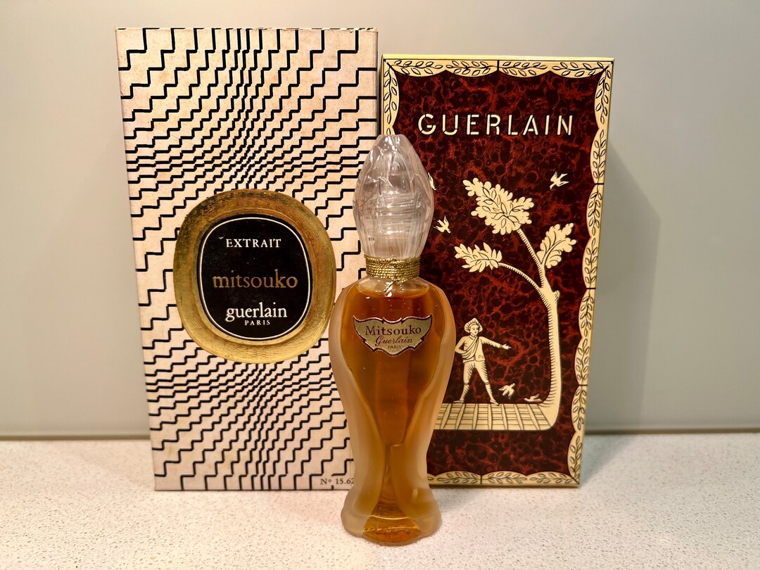 Vintage 1970s Guerlain Mitsouko 15 Ml Parfum Perfume Sealed Bottle