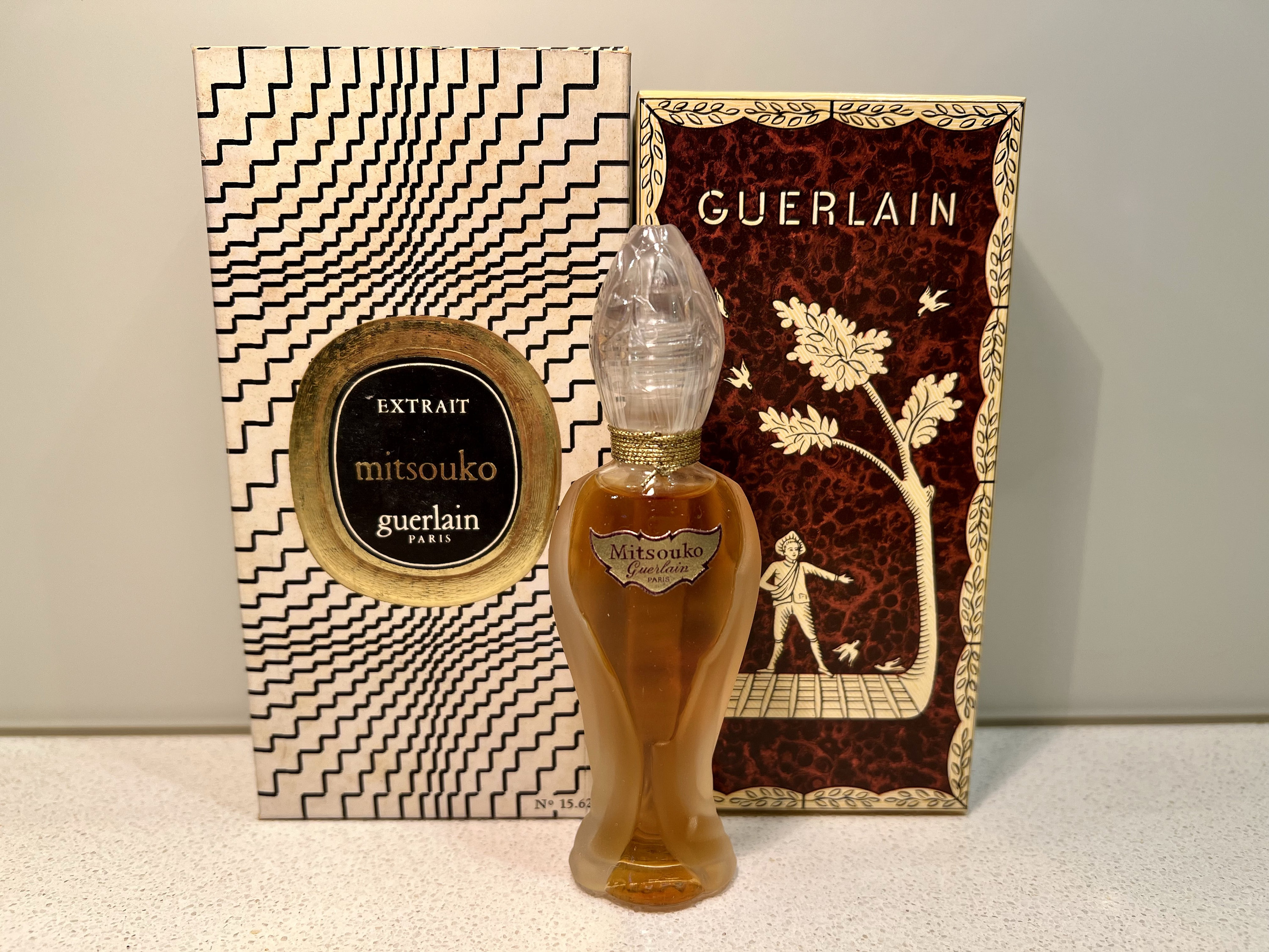 Vintage 1970s Guerlain Mitsouko 15 Ml Parfum Perfume Sealed Bottle