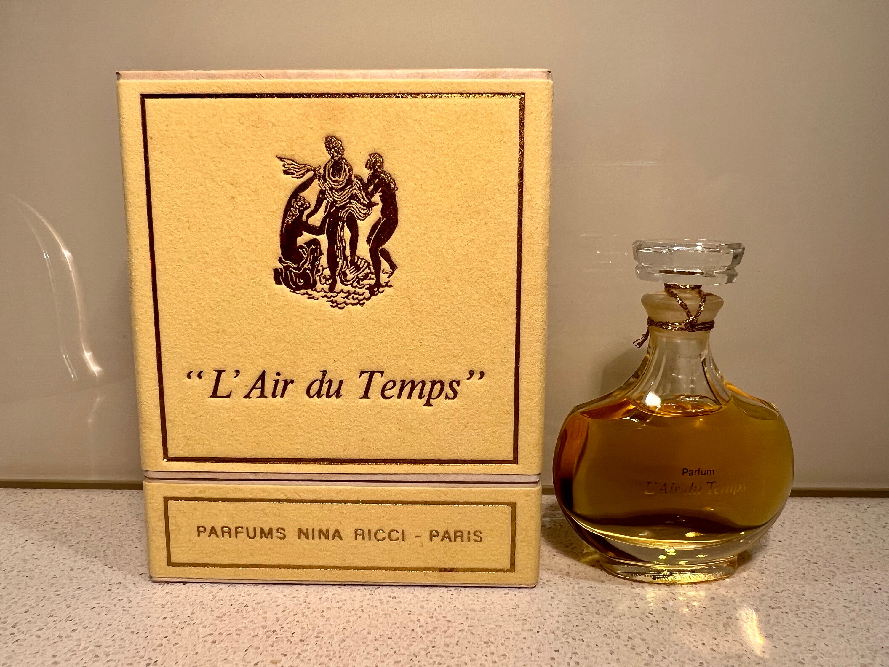 Vintage 1970s Nina Ricci L' Air Du Temps 15 Ml Parfum Perfume