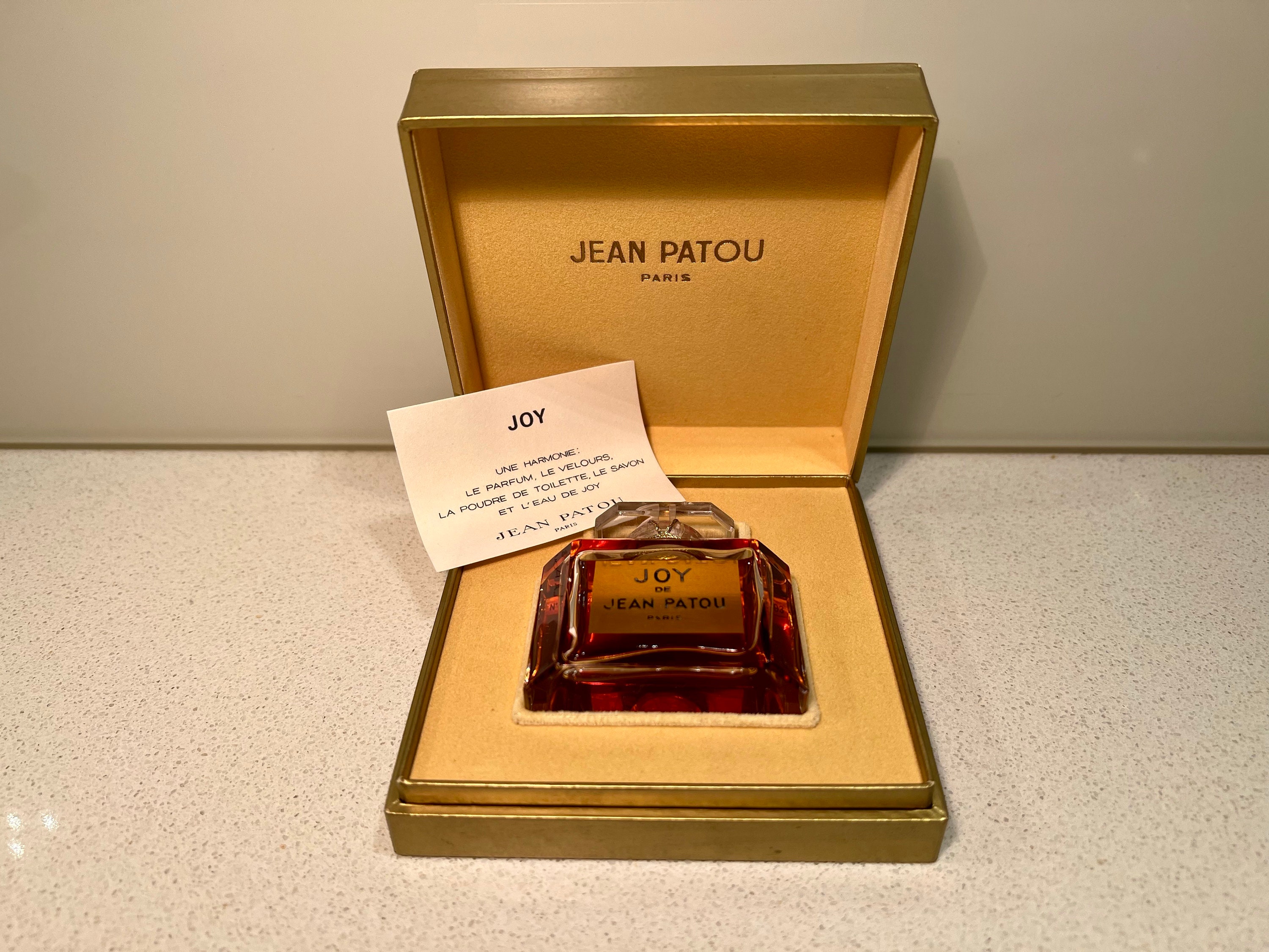 Rare Vintage 1973 Jean Patou Joy 30 Ml Parfum Perfume Sealed