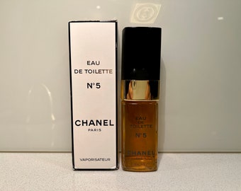 Vintage 1980s Chanel No 5 100 ml EDT perfume