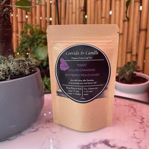 Magic Butterfly Pea Flower - Color Changing Tea (Loose Leaf)