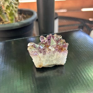 Small  Raw Amethyst Crystal Cluster