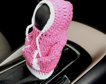 Stick Shift Knob Cover, Cool Car Decor Girly Car Accessories Light Pink Girl, Car Ornament, Gift for Sport Mom, Small Gift for Friend Women