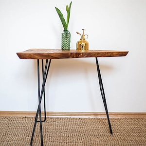 Coffee table, end table, elm wood, solid wood furniture, solid wood table, wooden table
