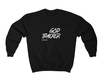 God Tracker, Unisex Crewneck Sweatshirt