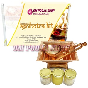Agnihotra kit Agnihotra Hawan Kit / Agnihotra Kit Voor Dagelijkse Havan Complete Havan kit