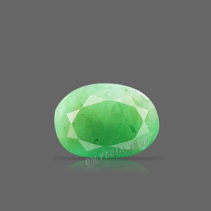 Smaragd Panna Edelstein - 2.80 Karat Zertifizierter Natürlicher Smaragd Loser Edelstein mit Ring & Anhänger Design.