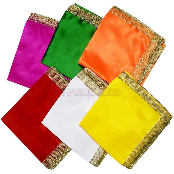 Satin Altar Cloth for Multipurpose Use Set Of 6