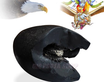 Shree Narayan Chakra Garuda Shaligram Shila Stone Ompoojashop