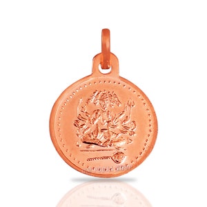 PanchMukhi Hanuman Yantra Locket in Pure Copper Panchmukhi Hanuman Yantra Kavach Pendant Energized Beautifully Yantra OmPoojaShop