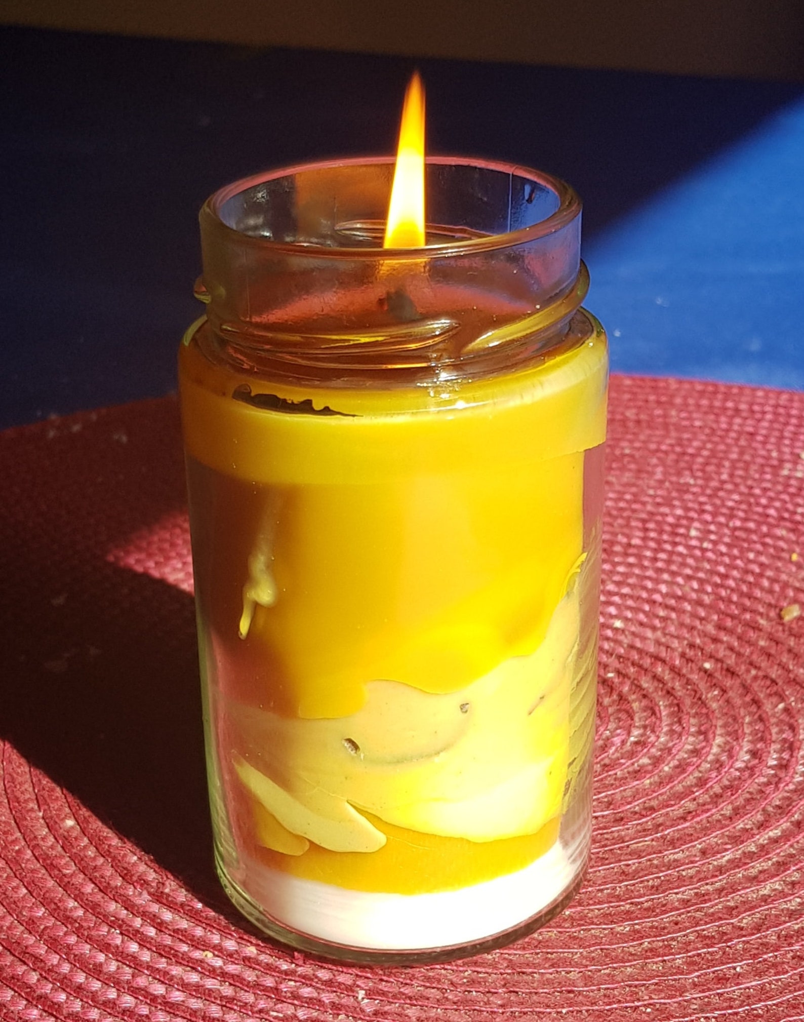 Organic Candle honey Etsy