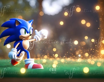 Sonic Digital Background Sonic Composite Sonic Digital Wallpaper Sonic the Hedgehog Studio Props Sonic Adventure Composite Sonic Wallpaper