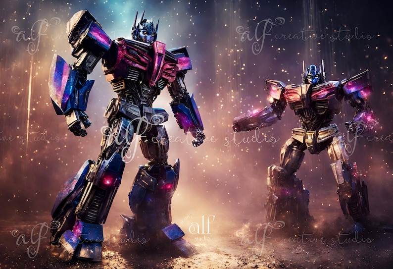 Megatron Transformers Digital Background: Cybertron War Photo Editing ...