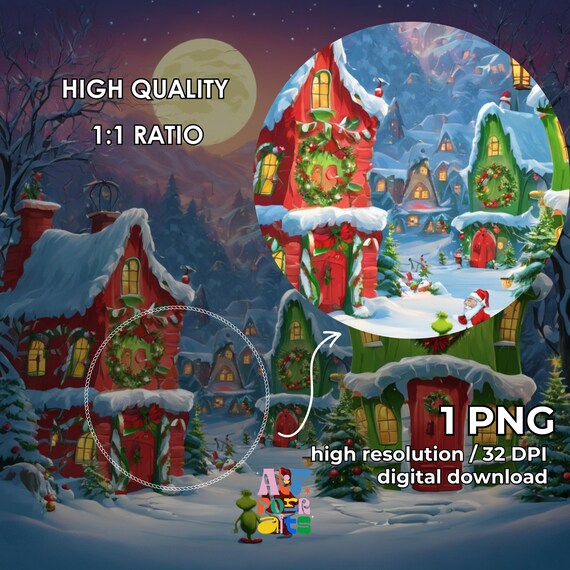 Weihnachts-Fotohintergrund – Frohe Weihnachten & Winterzauber | Fotostudio-Deko Für Zuhause | 180x110 Cm