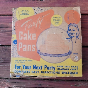 Party Cake Pans 3 Tier Round 6&quot; 8&quot; 10&quot;